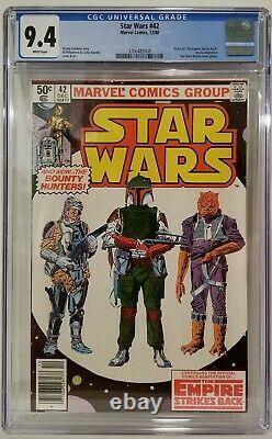 Star Wars #42 CGC 9.4 NEWSTAND 1st Boba Fett BOOK of BOBA