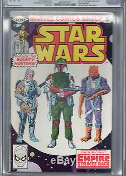 Star Wars #42 CGC 9.4 NM WHITE PAGES 1ST APP BOBA FETT! Huge Auction