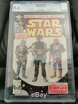 Star Wars 42 CGC 9.6 White Pages Boba Fett of The Empire Strikes Back Movie