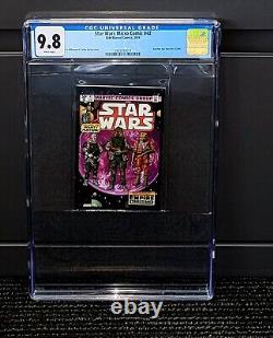 Star Wars #42 CGC 9.8 1st Boba Fett Micro Comic Empire Strikes Back Marvel IDW