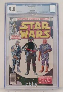 Star Wars #42 CGC 9.8 Empire Strikes Back pt. 4 (Newsstand Variant) 1st Boba Fett