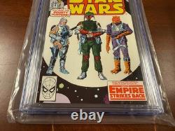 Star Wars # 42 CGC Graded 9.4 Marvel Comic Book Han Solo Boba Fett Leia JH15