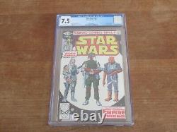 Star Wars #42 Key 1st Boba Fett Bounty Hunters Cgc 7.5 Book Of Boba Fett Disney+