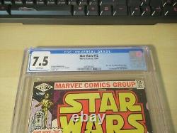 Star Wars #42 Key 1st Boba Fett Bounty Hunters Cgc 7.5 Book Of Boba Fett Disney+