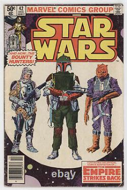 Star Wars 42 Marvel 1981 VG FN 1st Boba Fett Empire Strikes Back Darth Vader