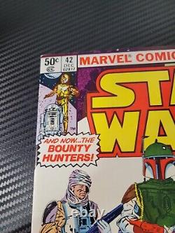 Star Wars #42 (Marvel Comics December 1980) 1st App Boba Fett