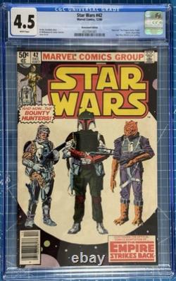Star Wars #42 Newsstand Variant (Marvel Comics December 1980) CGC 4.5 Star Wars #42 Newsstand Variant (Marvel Comics December 1980) CGC 4.5
