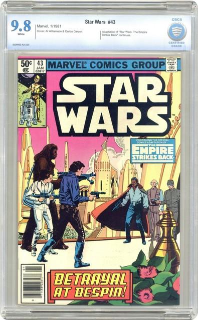 Star Wars #43n Newsstand Variant Cbcs 9.8 1981 0009452-aa-020