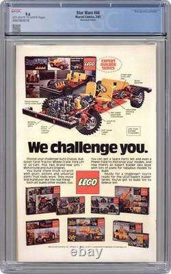 Star Wars #44N CGC 9.6 Newsstand 1981 4461864018
