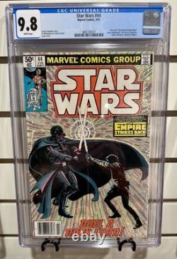 -Star Wars #44 Newsstand CGC 9.8 White Pages Marvel Comics -Star Wars #44 Newsstand CGC 9.8 White Pages Marvel Comics