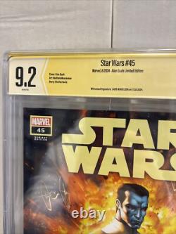 Star Wars #45 Signed By Lars Mikkelsen Graded CBCS 9.2 Marvel Comics Star Wars #45 Signed By Lars Mikkelsen Graded CBCS 9.2 Marvel Comics