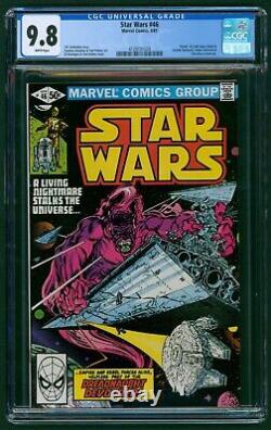 Star Wars #46 (1981) CGC 9.8 White Pages! Lando! Chewbacca! 1st Cody Sunn-Childe