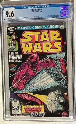 Star Wars #46 Cgc 9.6 White Pages Lando Calrissian + Chewbacca Team-up 1981