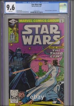 Star Wars #48 CGC 9.6 1981 Marvel Comics Darth Vader vs Princess Leia Star Wars #48 CGC 9.6 1981 Marvel Comics Darth Vader vs Princess Leia