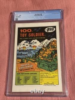 Star Wars #48, CGC 9.8 WP, Princess Leia Organa vs. Darth Vader, Marvel 1981