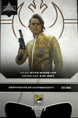 Star Wars #48 E. M. Gist SDCC 2024 Trinity Comics CGC 9.8