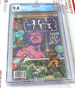 Star Wars 49 Cgc 9.8 Wp The Last Jedi Story Line Title Of Episode 8 (viii) Movie