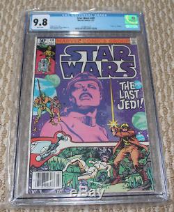 Star Wars 49 Cgc 9.8 Wp The Last Jedi Story Line Title Of Episode 8 (viii) Movie