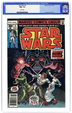 Star Wars #4 1st Printing CGC 9.6 1977 0107123009