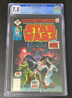 Star Wars #4 CGC 7.5 Marvel 1977 30-Cent Whitman 1st Printing Multi-Pack Edition