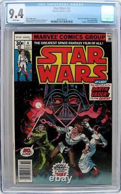 Star Wars #4 CGC 9.4 Marvel Star Wars (1977) film adaptation part four