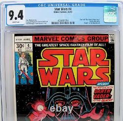 Star Wars #4 CGC 9.4 Marvel Star Wars (1977) film adaptation part four