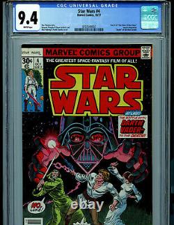 Star Wars #4 CGC 9.4 NM 1977 Marvel Comics Amricons K21