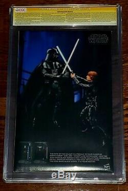 Star Wars 4 CGC 9.8 SS Chewbacca Action Figure Variant signed by Peter Mayhew