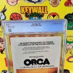 Star Wars #4 CGC 9.8 White Pages Death Obi-Wan Marvel 1977