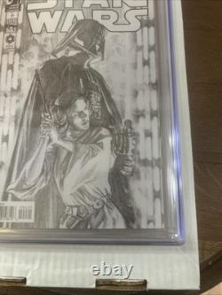 Star Wars #4 CGC 9.8 White Pages Sketch Cover- Alex Ross Variant (2013)