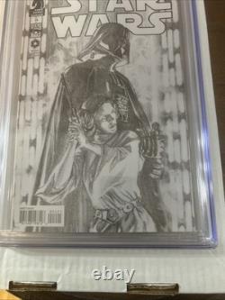 Star Wars #4 CGC 9.8 White Pages Sketch Cover- Alex Ross Variant (2013)