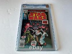 Star Wars 4 Cgc 9.6 White Pages Newsstand Darth Vader Marvel Comics 1977