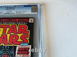 Star Wars 4 Cgc 9.6 White Pages Newsstand Darth Vader Marvel Comics 1977