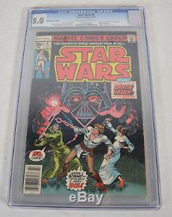 Star Wars 4 Marvel 1977 CGC 5.0 35 Cent Variant 1st Print