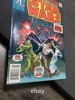 Star Wars #4 Marvel Comic Book 1977 First Print Newsstand 30 Cents Death Obi-won