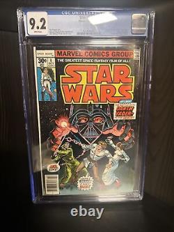 Star Wars 4. Marvel Comics. Oct 77 CGC 9.2? High Quality? White Pages
