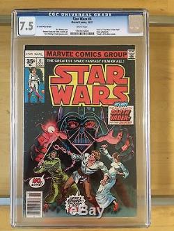 Star Wars #4 (October 1977, Marvel) 35 Cent Price Variant (0.35) CGC 7.5