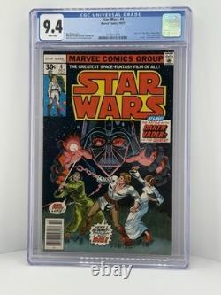 Star Wars #4 Original 1977 CGC 9.4