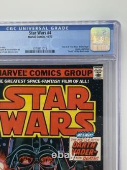 Star Wars #4 Original 1977 CGC 9.4