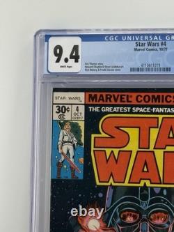 Star Wars #4 Original 1977 CGC 9.4