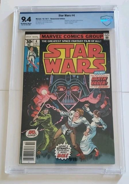 Star Wars #4 Original 1977 Cgc 9.4