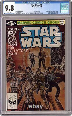 Star Wars #50D CGC 9.8 1981 4436763001