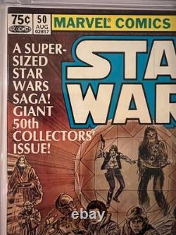 Star Wars 50 CGC 9.8 NM/M Newsstand Variant (Top Pop/Highest Grade) 1st IG-88