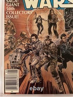 Star Wars 50 CGC 9.8 NM/M Newsstand Variant (Top Pop/Highest Grade) 1st IG-88