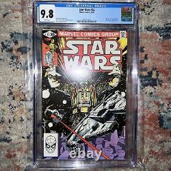 Star Wars #52 Cgc 9.8 White Pages Marvel Comics 1981