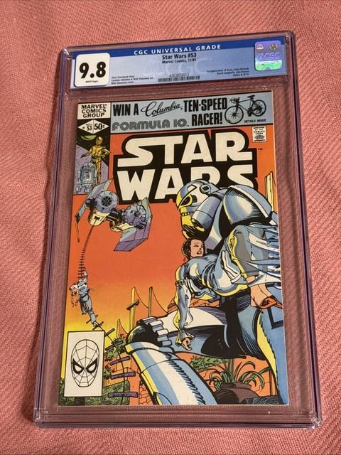 Star Wars #53, Cgc 9.8 White Pages, 1st App. Of Aron & Lady Alisande, 1981