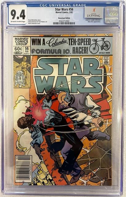 Star Wars #56 Cgc 9.4 1979 Newsstand Lucas Licensing Copy Walt Simonson