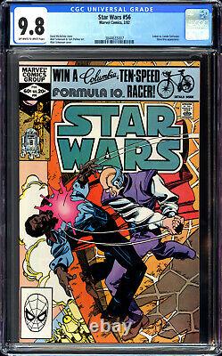 Star Wars #56 CGC 9.8 (Marvel 1982) Lobot vs Lando Calrissian 1st App Shira Brie