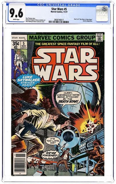 Star Wars #5 Cgc 9.6 1977 3858746017