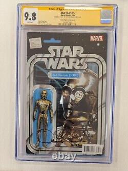 Star Wars #5 Signed Anthony Daniels CGC 9.8 Marvel Comics 7/15 Star Wars #5 Signed Anthony Daniels CGC 9.8 Marvel Comics 7/15